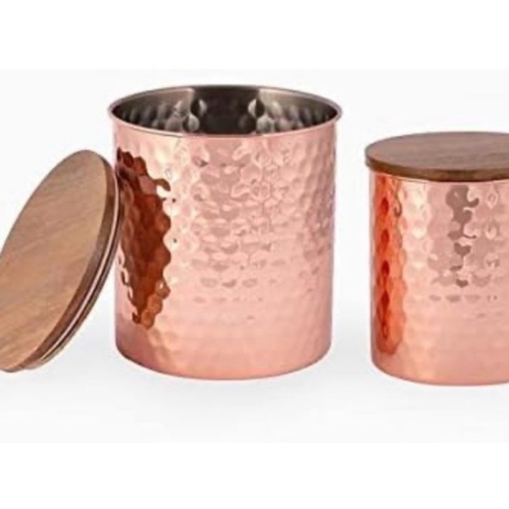 Uncommon James Copper Canister Set - Picture 2 of 4